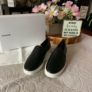 Vince - Blair 5 Perforated Leather Sneakers